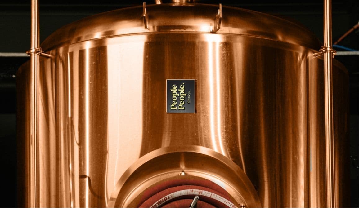 People People Brewery copper vats